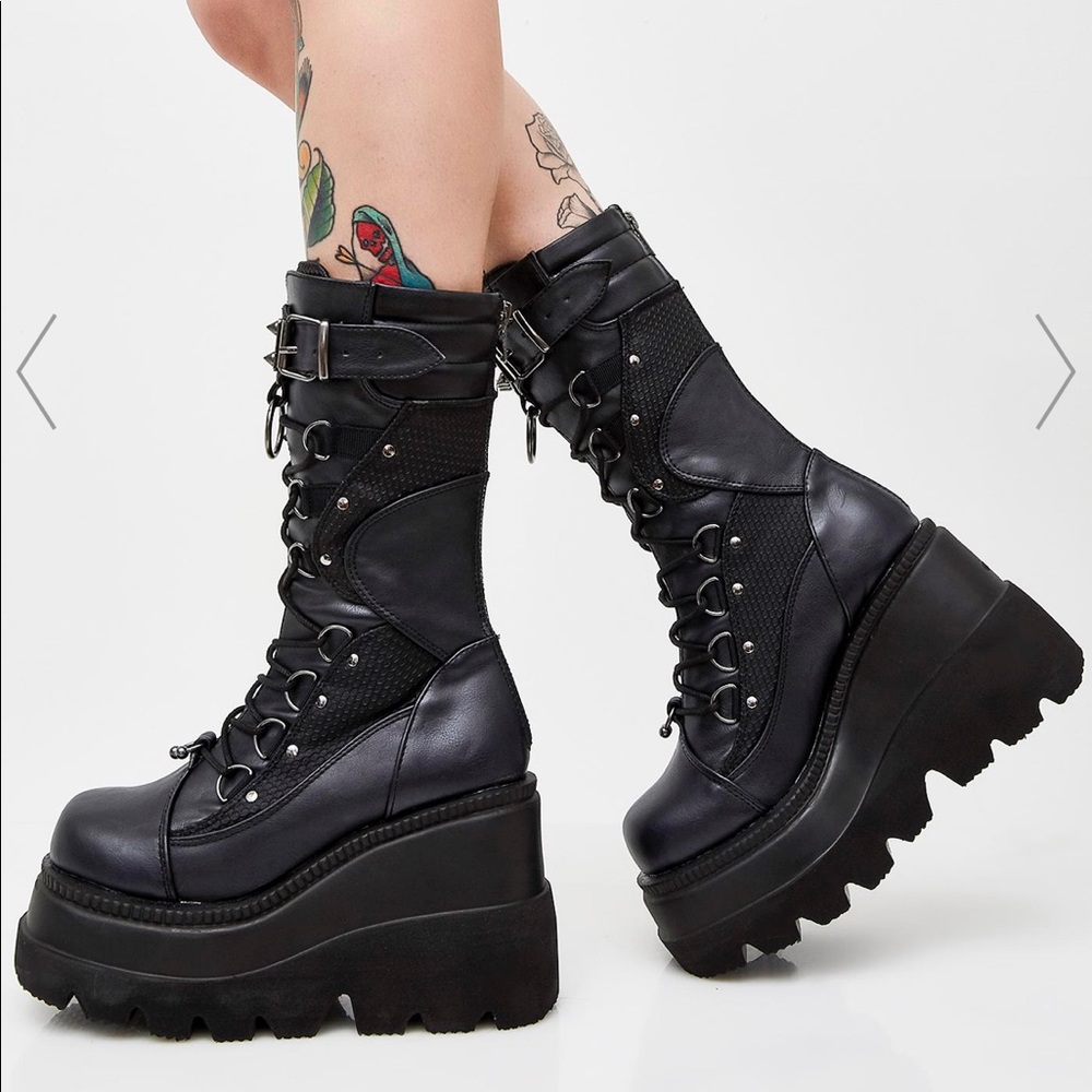 Demonia Platform Boots